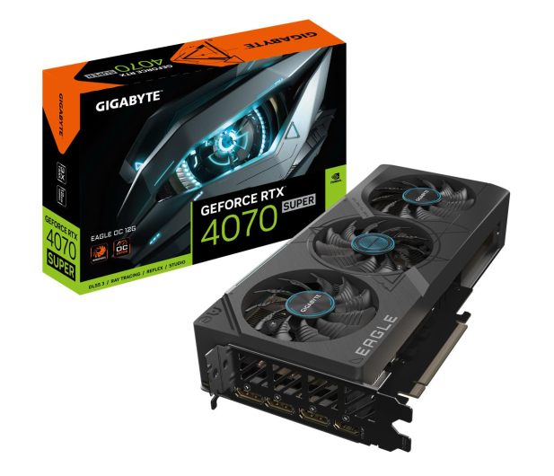 Gigabyte GeForce RTX 4070 SUPER EAGLE OC 12GB GDDR6X - 1210045 - zdjęcie